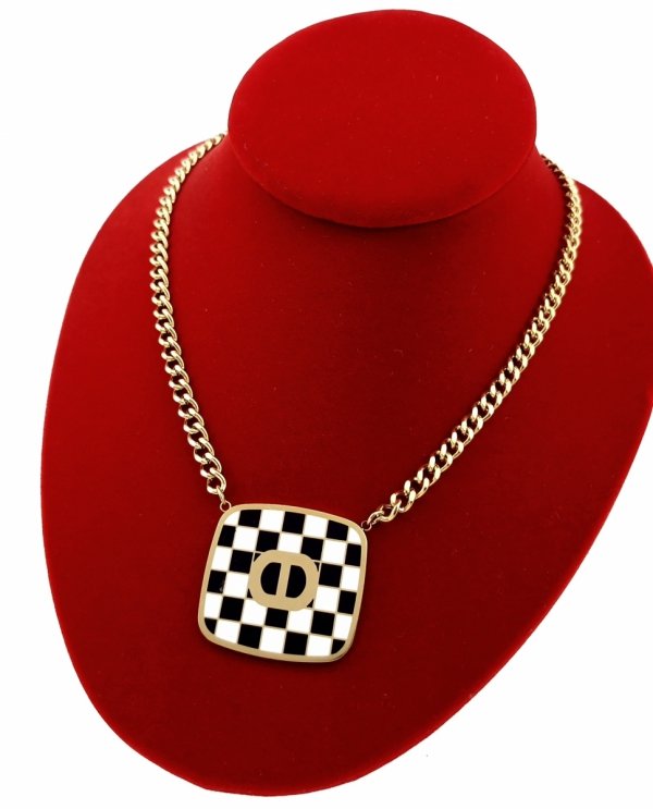 2797 Złoty łańcuszek 60cm naszyjnik stal chirurgiczna nierdzewna 316L 