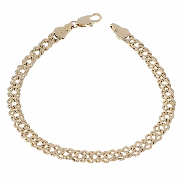 3749 Bransoletka elegancka złota 19cm pozłacana 14k Xuping