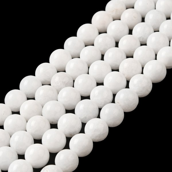 0285 Jadeit kamień naturalny 10mm pasmo 38cm