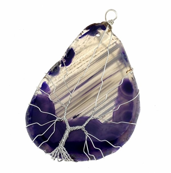 1737k Zawieszka agat kamień naturalny 1 sztuka