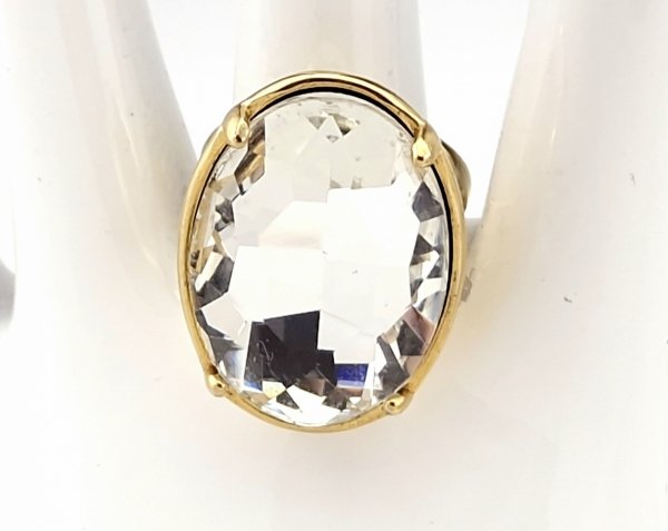 1966 Pierścionek złoty stal chirurgiczna 316L nierdzewna