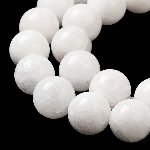 1674 Jadeit kamień naturalny 4mm pasmo 38cm