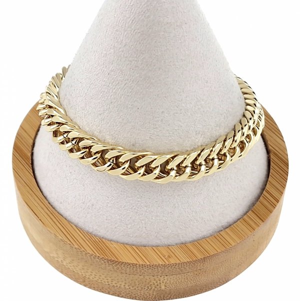 4452 Bransoletka elegancka złota 20cm pozłacana 14k Xuping