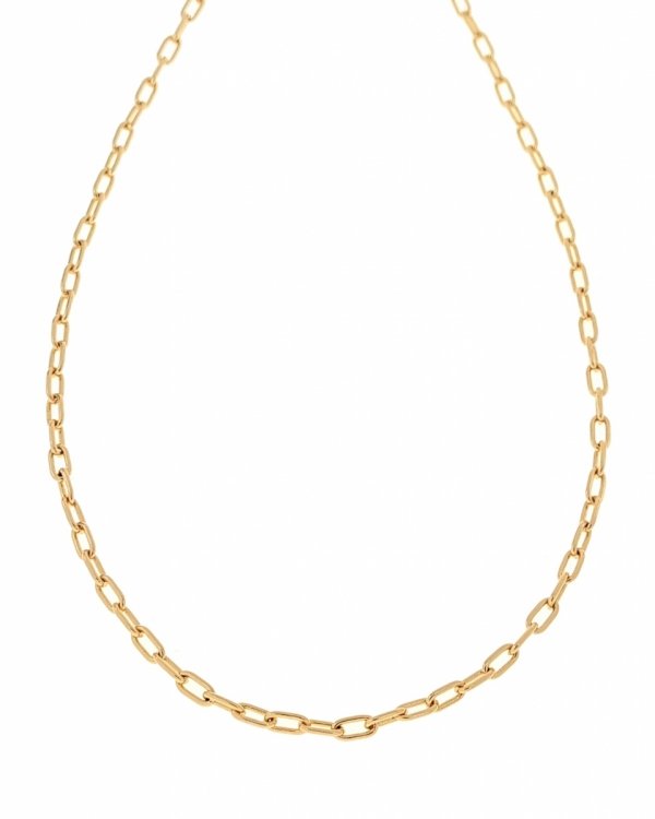 4087 Złoty łańcuszek 45cm 3mm pozłacany 18k Xuping 