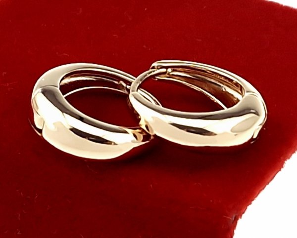 4569 Kolczyki złote pozłacane 18k Xuping wiszące