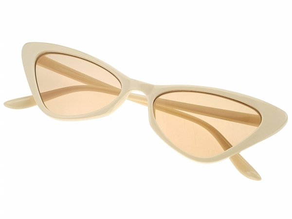 4996 Damskie okulary przeciwsłoneczne kocie ozdobne