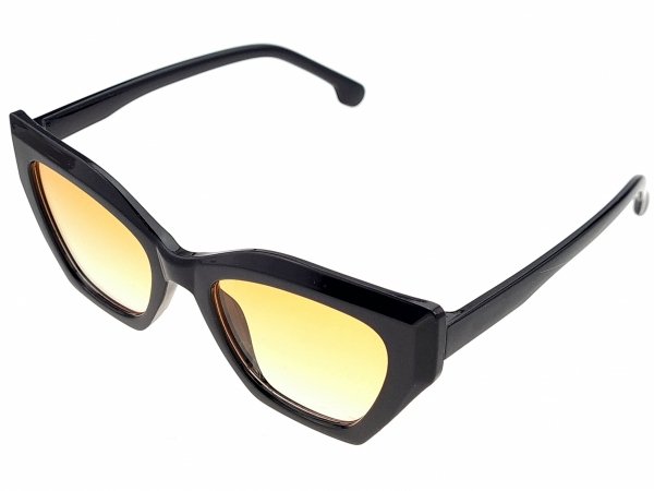4985 Damskie okulary przeciwsłoneczne kocie ozdobne