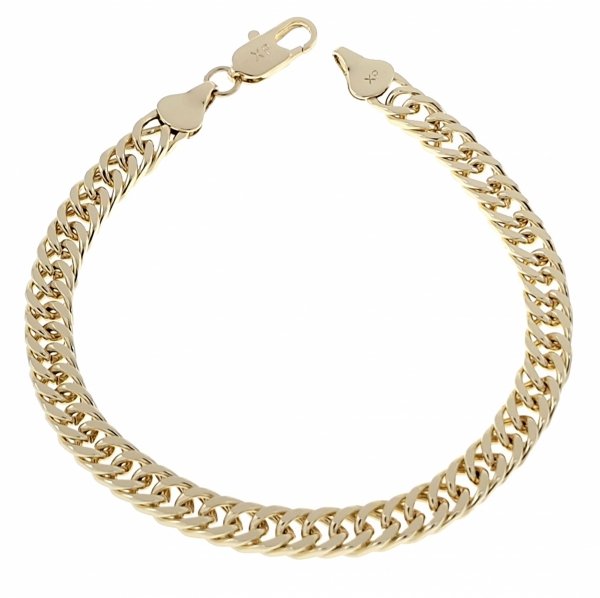 3507 Bransoletka elegancka złota 20cm pozłacana 14k Xuping