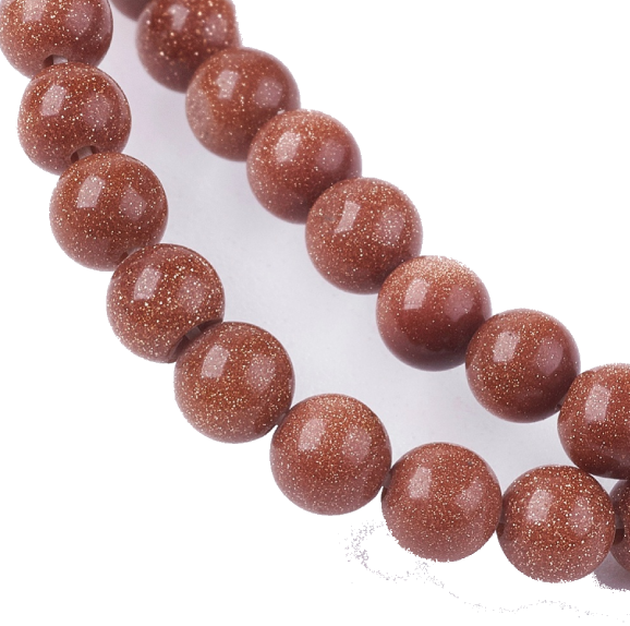 4454 Piasek pustyni kamień naturalny kula 4mm pasmo 36cm