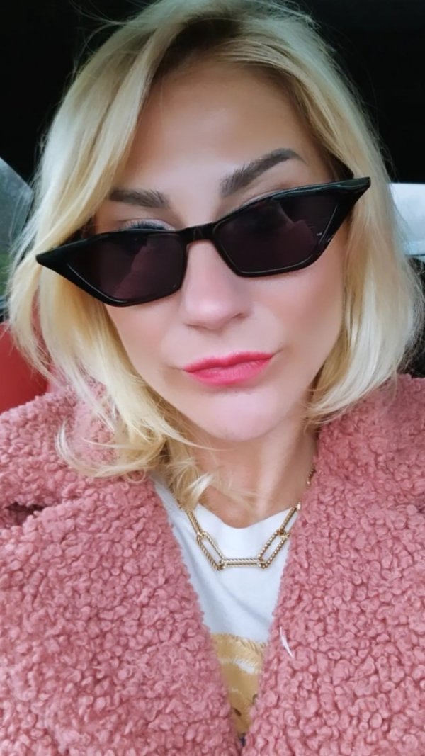 4994 Damskie okulary przeciwsłoneczne kocie ozdobne