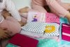 Składany domek dla lalki – mata książeczka sensoryczna dla dziewczynki 3+
