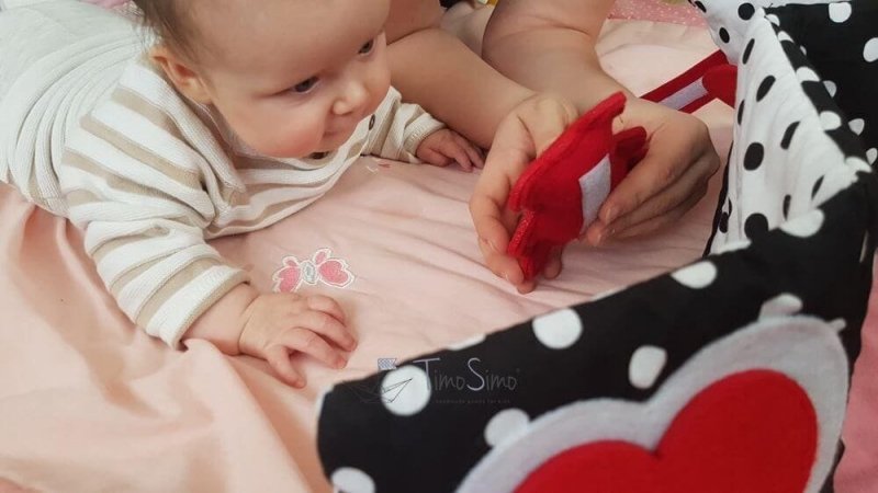 Książeczka sensoryczna mini 0+ dla niemowląt