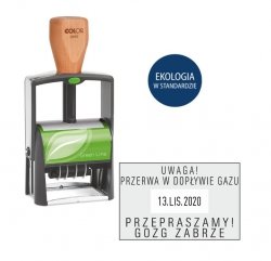 CLASSIC 2660  GREEN LINE wraz z wykonaniem gumki (grawer laserem)
