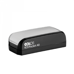 EOS POCKET STAMP 40 - OBUDOWA CZARNA wraz z wykonaniem gumki (Technologia flashowa)