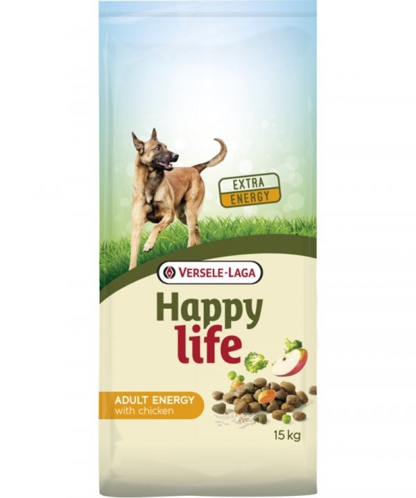 ADULT CHICKEN ENERGY 15kg - wysokoenergetyczna karma dla dorosłych, aktywnych psów (z kurczakiem)