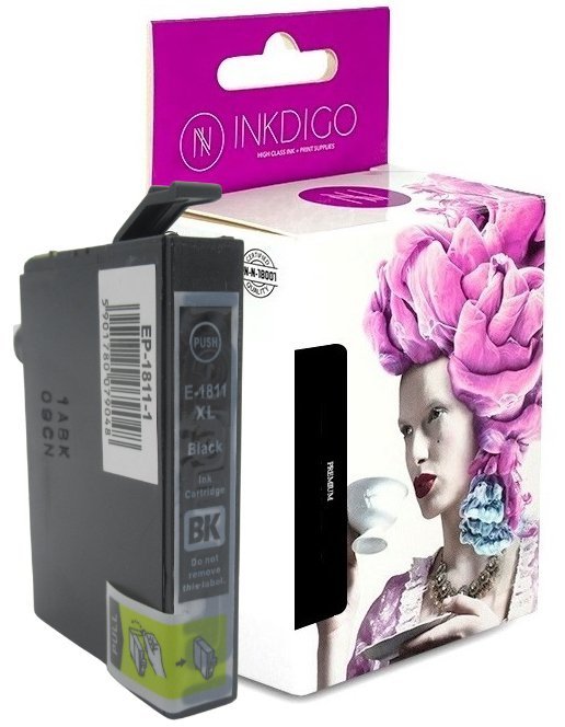 Tusz INKDIGO do EPSON T1811 Black