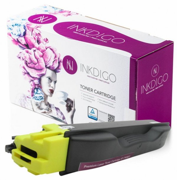 Toner INKDIGO do KYOCERA TK 580 Yellow