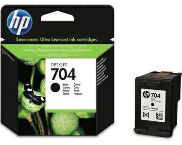 Tusz ORYGINALNY  HP 704  CN692AE Black