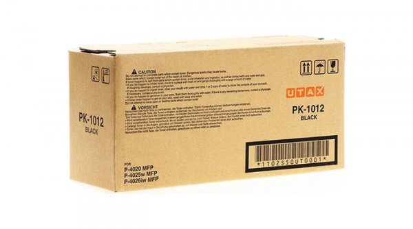 Oryginalny Toner Czarny UTAX P4020 MFP, P4025 MFP PK-1012, PK1012 (1T02S50UT0, 1T02S50TA0)