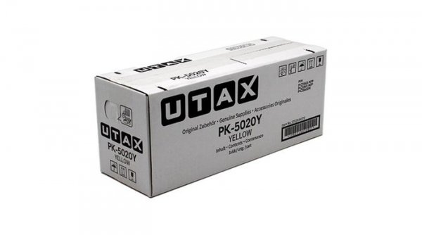 Oryginalny Toner Yellow UTAX P-C3563 PK-5020Y, PK5020Y 1T02YJAUT0