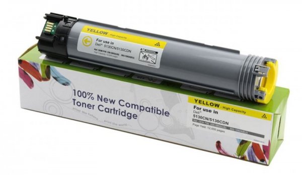 Toner Cartridge Web Yellow Dell 5130 zamiennik 593-10924