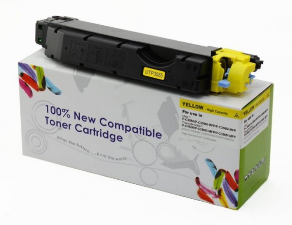 Toner Cartridge Web Yellow UTAX 3560 zamiennik PK-5012Y, PK5012Y (1T02NSATU0 1T02NSATA0)