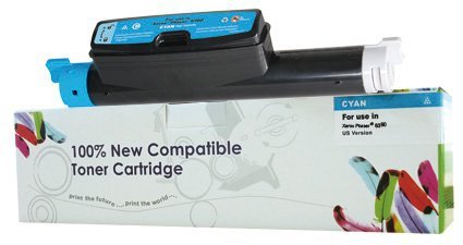Toner Cartridge Web Cyan Xerox 6360 zamiennik 106R01218