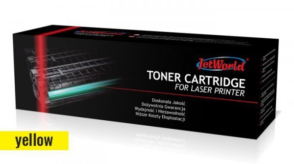 Toner JetWorld zamiennik HP 212A W2122A LaserJet Color Enterprise M554, M555, M578 4.5K Yellow