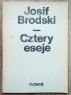Josif Brodski Cztery eseje