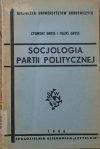 Zygmunt Gross, Feliks Gross • Socjologia partii politycznej [1946]
