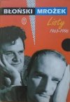 Jan Błoński, Sławomir Mrożek • Listy 1963-1996
