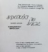 Spokój w śnie. Śpiewnik autorski Katarzyny Spólnik