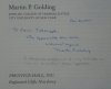 Martin P. Golding • Philosophy of Law [dedykacja autorska]