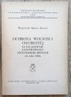 Ochrona wolności osobistej na tle rozwoju państwowości anglosaskiej Brytanii (do roku 1066)