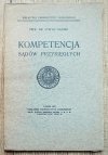 Stefan Glaser Kompetencja sądów przysięgłych