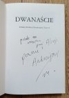 Marcin Świetlicki Dwanaście [dedykacja Marcina Świetlickiego]