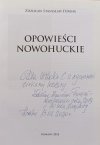 Zdzisław Stanisław Furgał Opowieści nowohuckie / dedykacja autorska