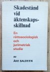 Ake Saldeen Skadestand vid aktenkaps-skillnad [dedykacja dla Franciszka Studnickiego]