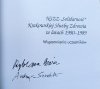 NSZZ 'Solidarność' Krakowskiej Służby Zdrowia w latach 1980-1989 [autografy Marii Rybakowej i Andrzeja Szczeklika]