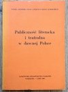 Publiczność literacka i teatralna w dawnej Polsce