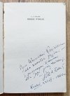 Józef Andrzej Frasik Wiersze wybrane / dedykacja autorska