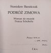 Stanisław Barańczak Podróż zimowa [dedykacja autorska]