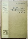Jan Trzynadlowski Rozważania nad semiologią powieści