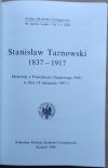 Rita Majkowska • Stanisław Tarnowski 1837-1917. Materiały z Posiedzenia Naukowego PAU 14 listopada 1997