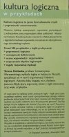 Teresa Hołówka Kultura logiczna w przykładach