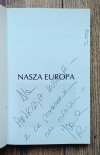 Joanna Rawik Nasza Europa [dedykacja Joanny Rawik]