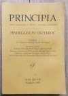 Principia XIII-XIV/1995 Heidegger po trzykroć