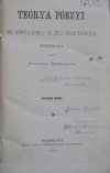 Antoni Bądzkiewicz Teorya poezyi w związku z jej historyą opowiedziana [1875]