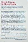 Edited by Alan Trachtenberg Classic Essays on Photography