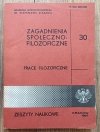 Zagadnienia społeczno-filozoficzne 30